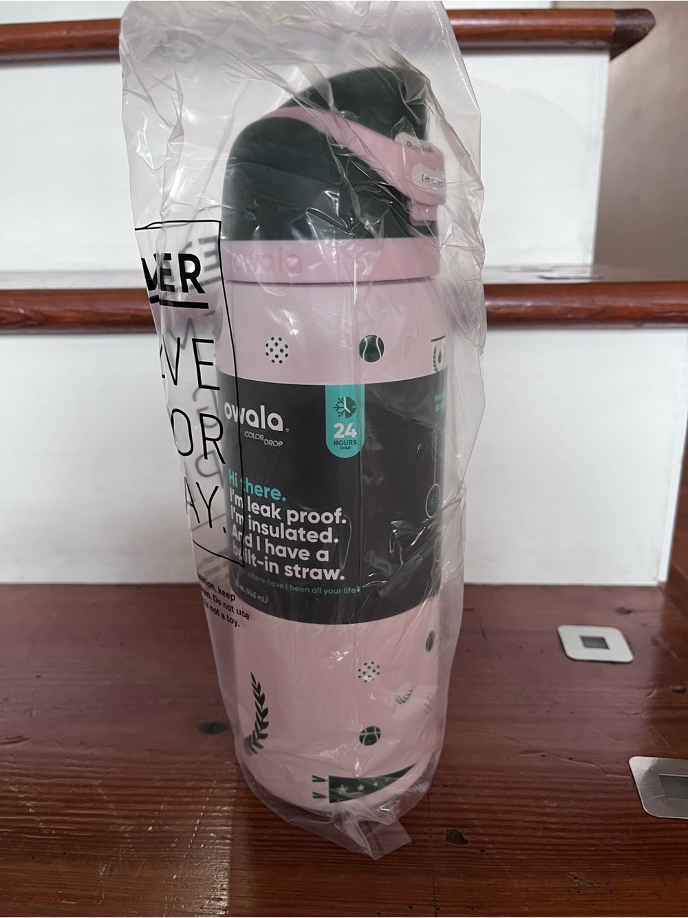 Owala FreeSip 32oz Insulated Stainless Steel Water Bottle, The Weekender, NWT - Picture 7 of 10